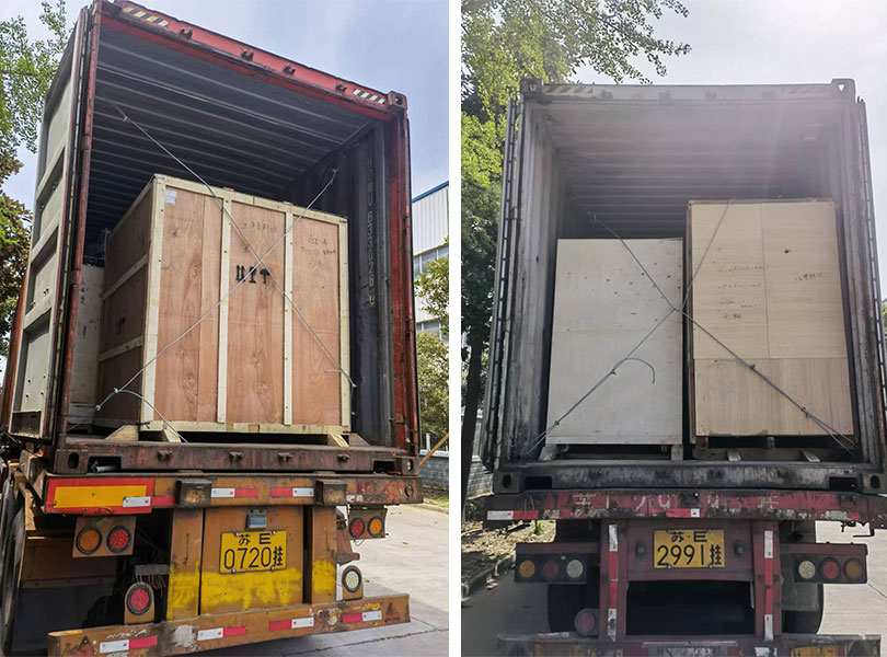 土庫(kù)曼斯坦發(fā)貨-8腔吹瓶機(jī)和80頭三合一灌裝機(jī)2 土庫(kù)曼斯坦發(fā)貨-8腔吹瓶機(jī)和80頭三合一灌裝機(jī)2